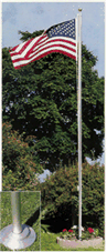 Aluminum Sectional Flagpoles, click for details and prices.