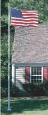 Fiberglass Sectional Flagpoles, click for details and prices.