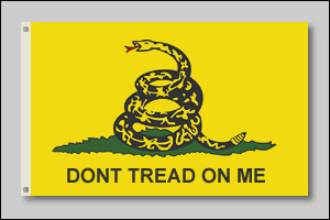 Gadsden Flag, DON'T TREAD ON ME