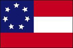 Stars and Bars Historical Flag
