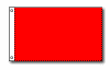 solid color attention flag