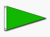 solid color pennants