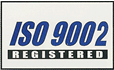 White ISO 9002 flag