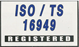 White ISO/TS 16949 flag