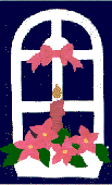 Christmas Window decorative banner