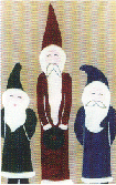 Ho Ho Ho appliqued banner