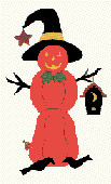 scarecrow decorative banner, jack stack