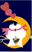 love birds decorative banner