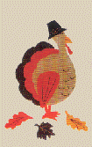 Turkey appliqued banner