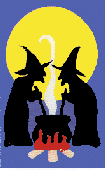 witches brew decorative banner