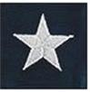 embroidered stars