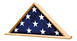 Military Burial Flag Display Case Triangle with Base, click for details and pricing.