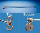 non-tangle rods for outrigger flagpoles
