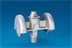 threaded style heavy duty rotating double pulley external halyard flagpole truck