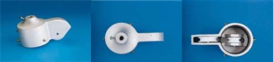 internal halyard stationary flagpole truck for rope halyard and flagpole top diameter of 3 to 3 1/2"