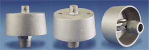 internal halyard stationary flagpole truck for rope halyard and flagpole top diameter up to 3 1/2"
