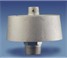 internal halyard stationary flagpole truck for rope halyard and flagpole top diameter up to 3 1/2"