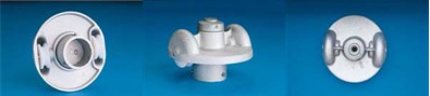 rotating double  pulley cap style flagpole truck