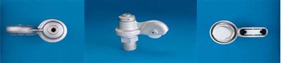 RTS-1 rotating single pulley threaded style flagpole truck