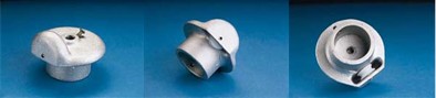 external halyard single pulley stationary cap style truck