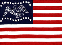 General Freemont Historical Flag