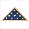 Ceremonial FLag Display Case Triangle