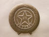 General Military Veteran grave marker in aluminum
