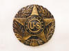 General Military Veteran grave marker in plastic