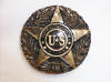 World War I Veteran grave marker in plastic