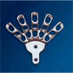 aluminum finger bracket