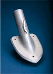 aluminum wall shield flagpole bracket
