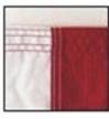 double stitched with reinforced corners
