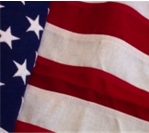 US flag made of Bulldog Cotton